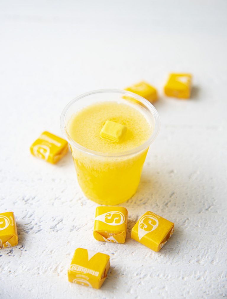 Yellow Starburst Jelly Shots Sweet Recipeas