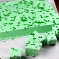 Drunken Grasshopper Fudge