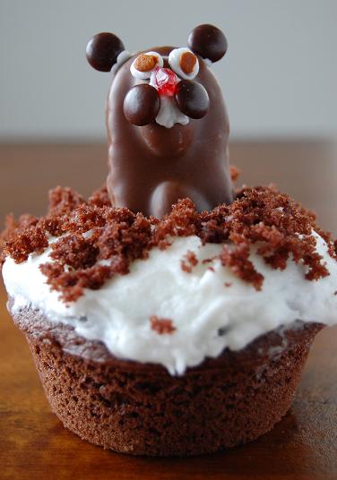 Groundhog Cupcakes Recipe · The Inspiration Edit