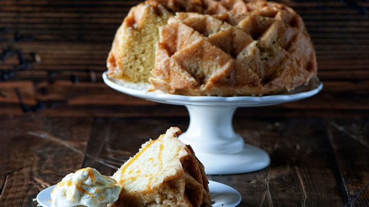 Vanilla Cognac Buttermilk Pound Cake