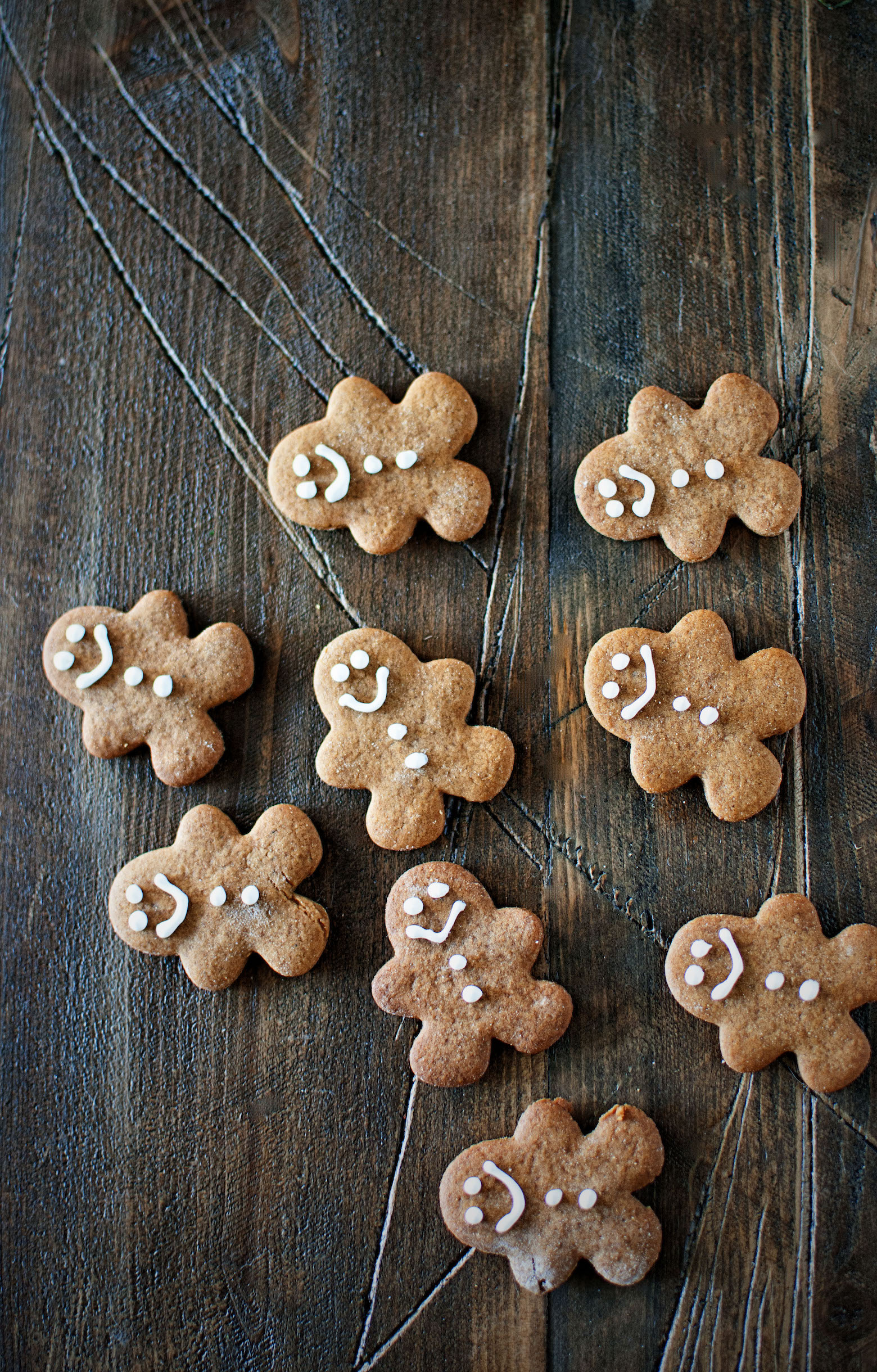 Mini Gingerbread Men Cookies