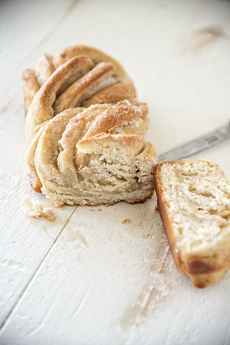 Sweet Tea Glazed Lemon Babka