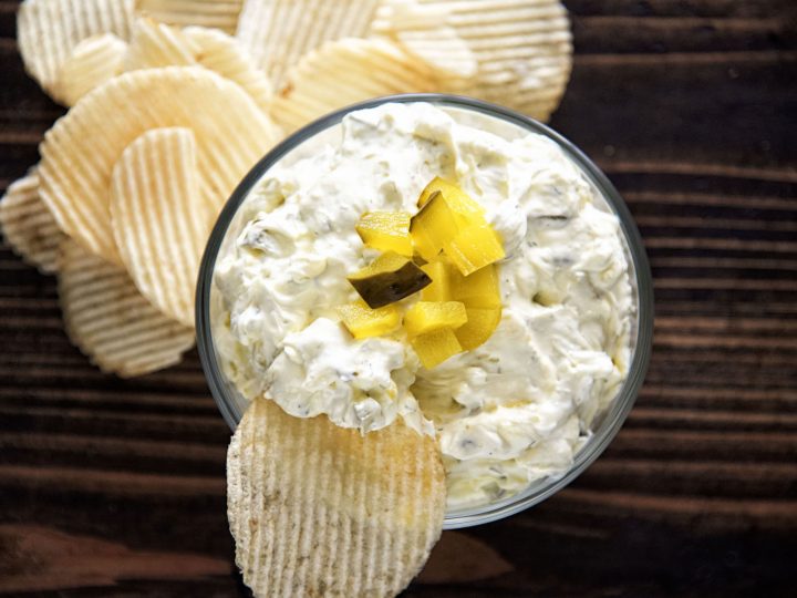 Cream Cheese Dill Pickle Dip