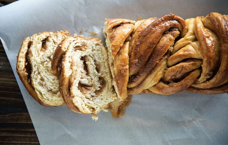 Brown Sugar Apple Cinnamon Babka