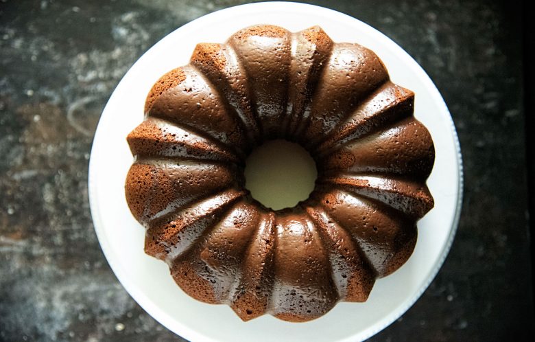 Gingerbread Spice Latte Bundt Cake