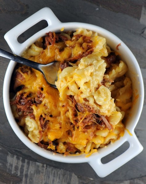 Bbq Pulled Pork Macaroni And Cheese