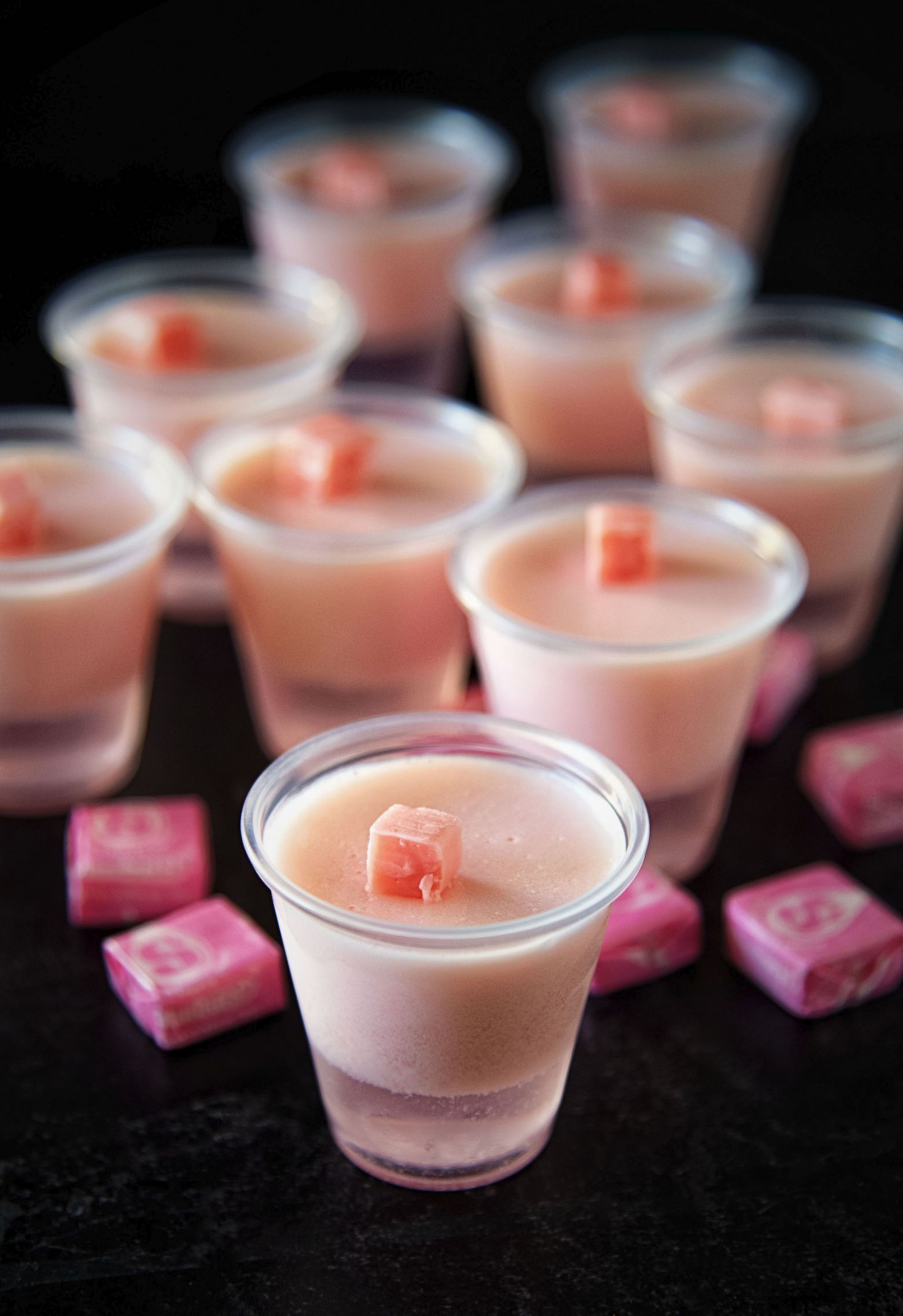 Pink Starburst Jell O Shots Sweet Recipeas 