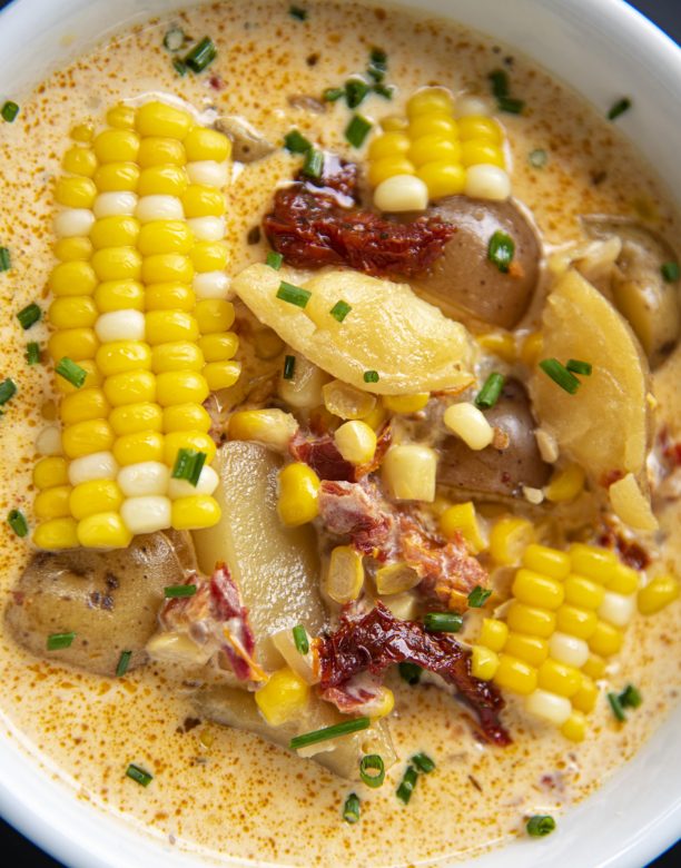 Chipotle Tomato Corn Chowder