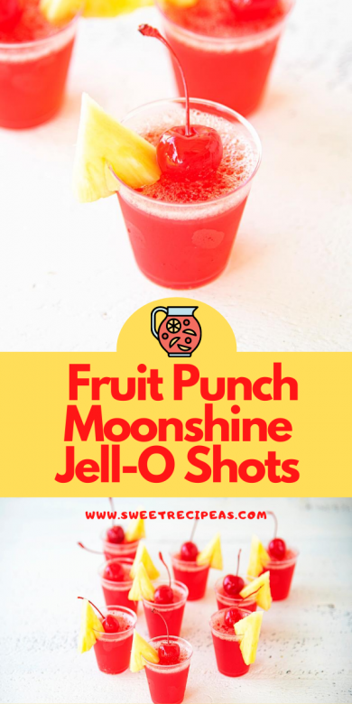 Fruit Punch Moonshine Jell-O Shots