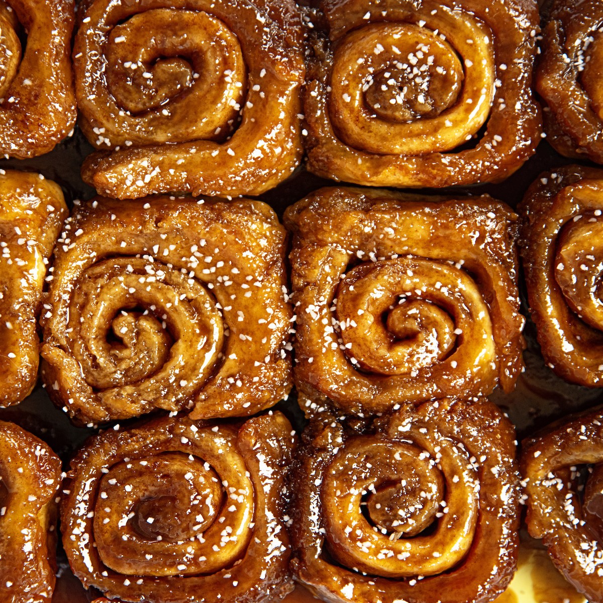 Salted Pretzel Sticky Buns