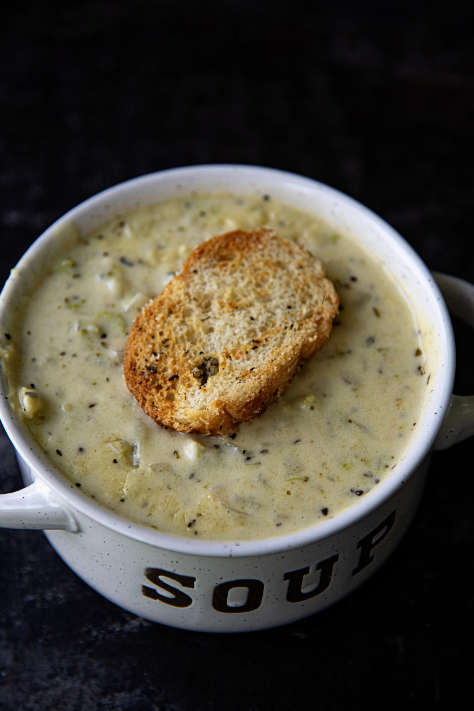 Easy Italian Broccoli Cheese Soup