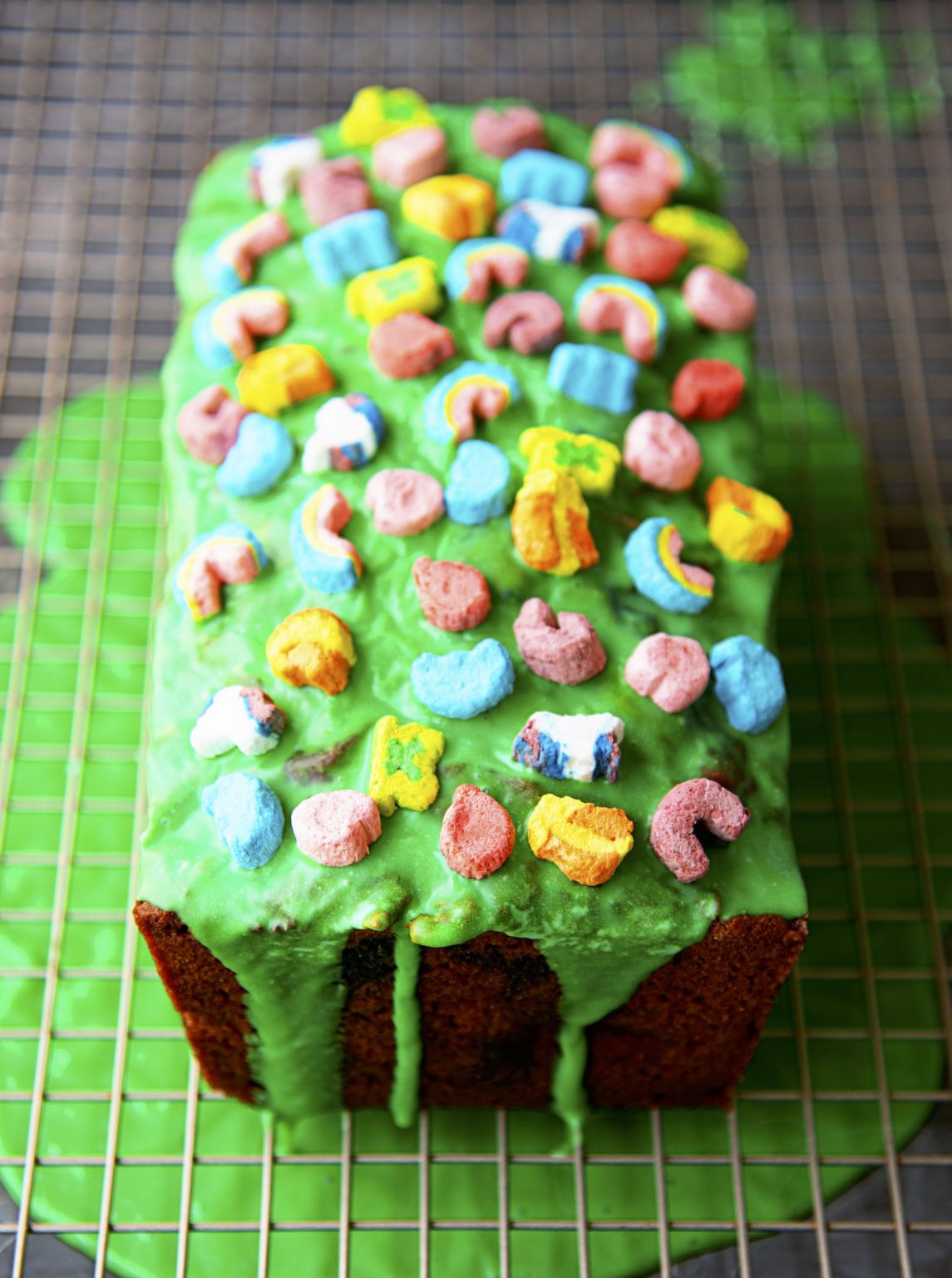 Lucky Charms Banana Bread - Sweet ReciPEAs 