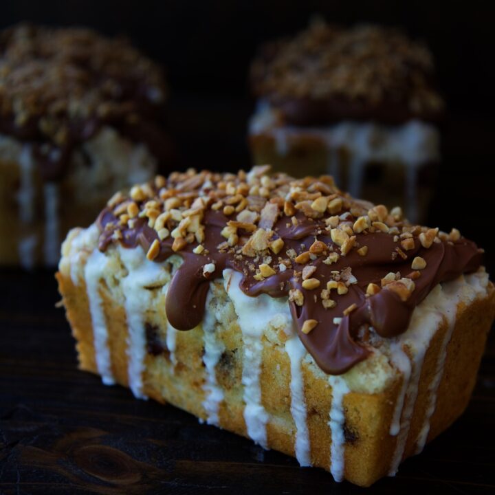 Glazed Drumstick Crumb Cake