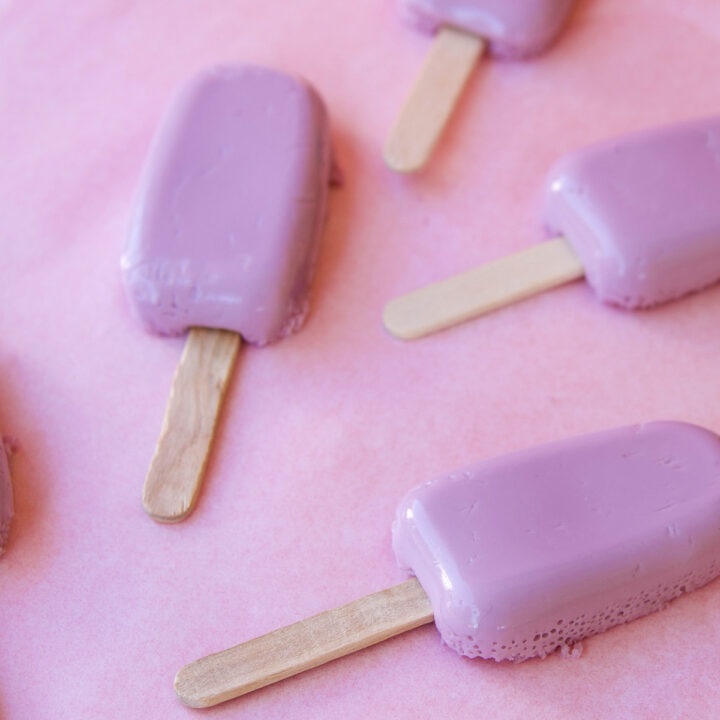 Grape Popsicle Jello Mold