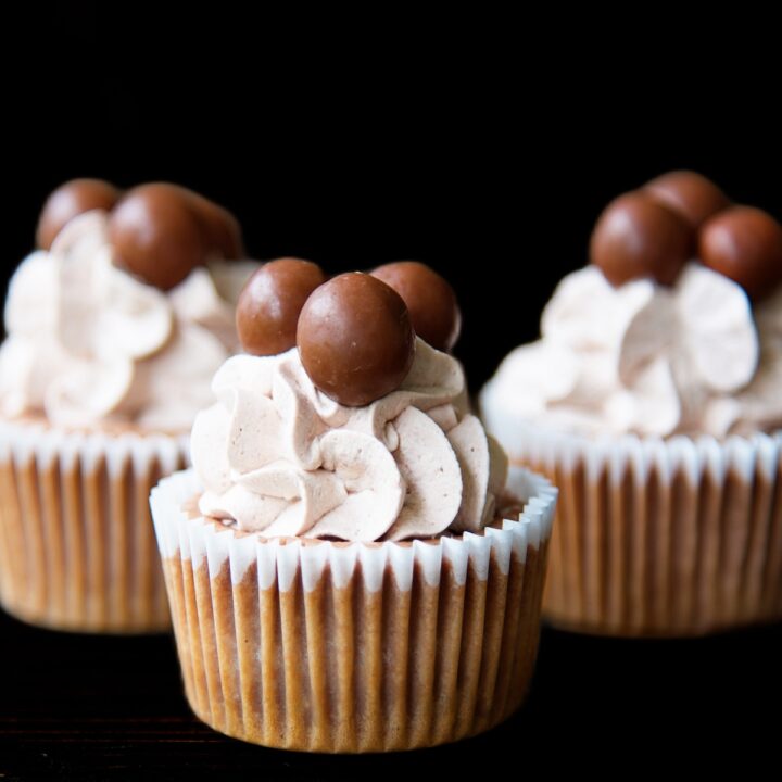 Malt Cup Cheesecake Bites